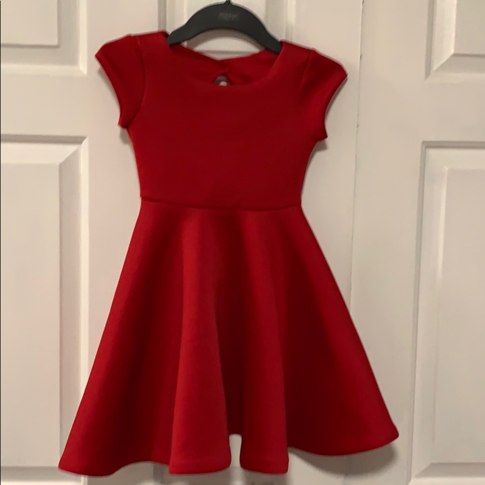 Iris and Ivy red dress girls’ 7